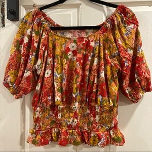 Loft Floral Blouse